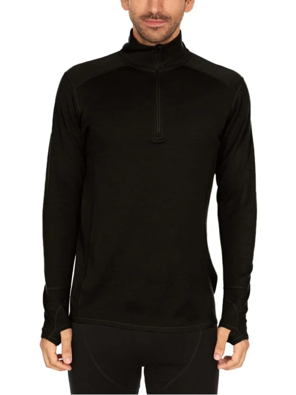 Minus 33 Men’s 1/4 Zip Midweight Merino Wool Pullover XL